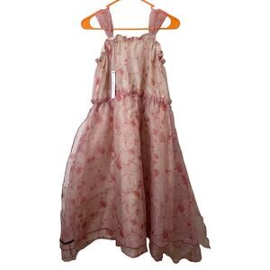 Little Creative Factory NWT Fairytale Sundress Tulle Cotton Whimsy Sz XS Rare